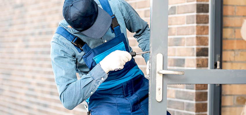 Pivot Storefront Door Locks Installation in Pleasant Hill, California